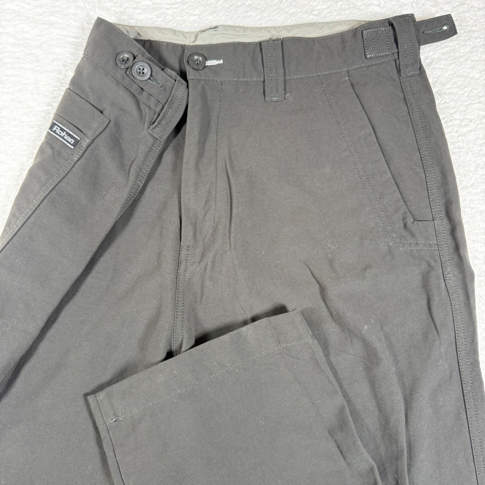 Rohan Stronghold Trousers Mens 36 Grey Nylon 430 SS14 Straight Leg Hiking Pants